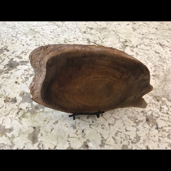 Hand painted fish on wood by artist Carol Ross - Picture 2 of 3